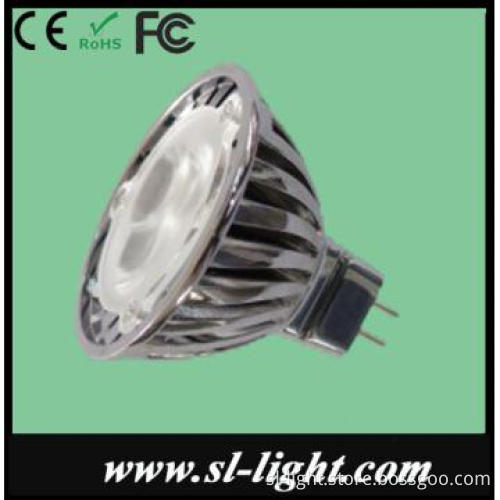 50*46mm 4W 250lm MR16 led spotlight